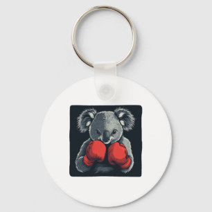 Grappige Koala Beer Knockout Voor Een Leuke En Non Sleutelhanger