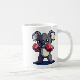 Grappige Koala Beer Met Bokshandschoenen Kostuum  Koffiemok