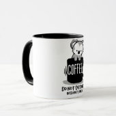 Grappige Koala Koffiemok Mok (Voorkant links)