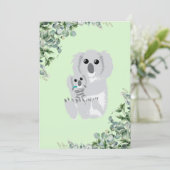 Grappige Koala Moederdag Feestdagenkaart (Staand voorkant)