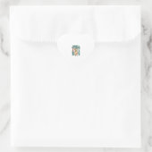 Grappige Koe 99% Kans Dat Het Me Niet Kan Schelen Hart Sticker (Tas)