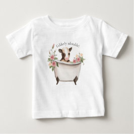 Grappige Koe Baby Top T-shirt