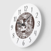 grappige koe grote klok (Hoek)