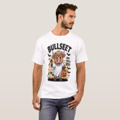 Grappige Koe Halloween T-shirt (Voorkant volledig)