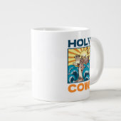 Grappige Koe Heilige Koe! Visuele Woordspeling Die Grote Koffiekop (Voorkant rechts)