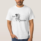 Grappige Koe Kracht T-shirt (Voorkant)