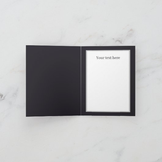 Grappige koe liefhebbers aanpasbaar kaart (Binnen)