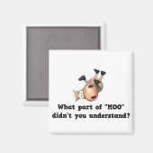 Grappige koe magneet (Voorkant / Achterkant)