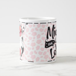 Grappige Koe “Miga Sua Loka Grote Koffiekop