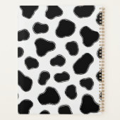 Grappige Koe Print Kantoor Essentials-Boss Babe Vi Planner (Achterkant)