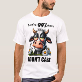 Grappige Koe sarcastisch citaat en Gezegden T-shirt