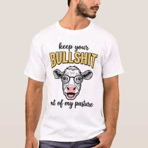 Grappige Koe Weide Vintage Shirt Ontwerp_1