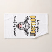 Grappige Koe Weide Vintage Shirt Ontwerp_1 Handdoek (Handdoek)