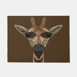 Grappige Koele Giraffe Deurmat