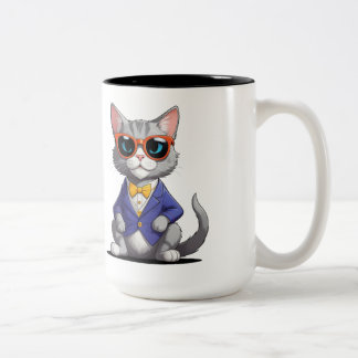 Grappige Koele Kat Mok | Cadeau voor Cute Kat Lief