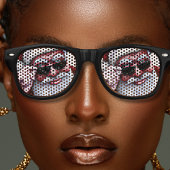 Grappige Koele Kerstman in Zonnebril Kerstmis