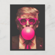 Grappige Koele Trump Bubble Gum Roze