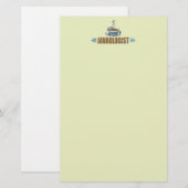 Grappige Koffie Briefpapier (Voorkant / Achterkant)