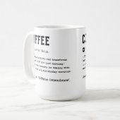 Grappige koffie - de magische Mok (Voorkant links)