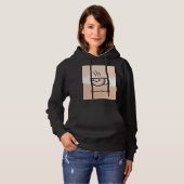 Grappige koffie grap hoodie (Voorkant volledig)