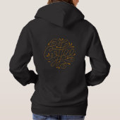 Grappige koffie grap hoodie (Achterkant)