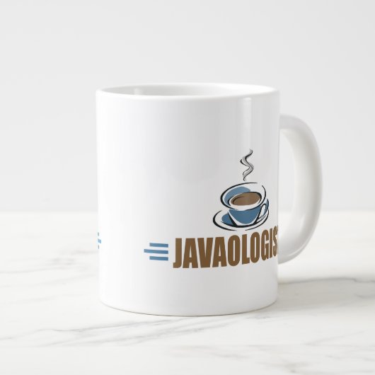Grappige Koffie Grote Koffiekop (Voorkant rechts)