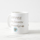 Grappige Koffie Koffiemok (Voorkant links)