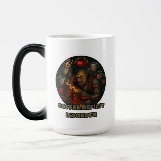 Grappige Koffie Lage Batterij mok (Links)