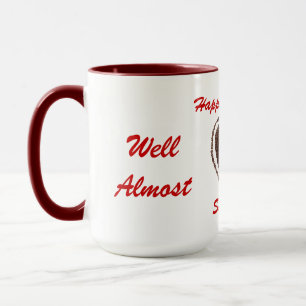 Grappige koffie & liefde hart Valentijnse  Mok