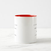 Grappige koffie liefde quote mok (Center)