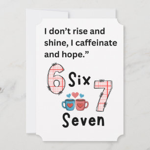 Grappige koffie liefhebber citaat Valentijnsdag hu Feestdagenkaart