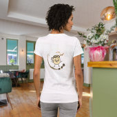 Grappige koffie liefhebber elke dag is beter met k t-shirt