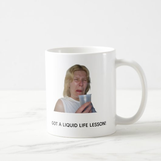 Grappige koffie meme mok – Eén goedkope koffie (Rechts)