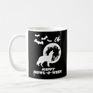 grappige koffie-mok "HAPPY HOWL-O-WEEN 2" Koffiemok
