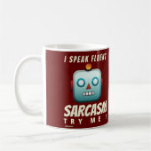 grappige koffie-mok "I SPREK FLUENT SARCASM" Koffiemok (Links)
