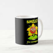 grappige koffie-mok "SMILE" Koffiemok (Voorkant rechts)