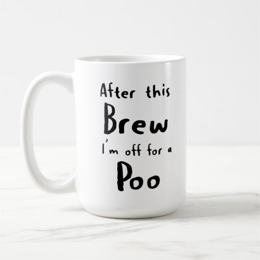 Grappige koffie Mok voor de ochtendlach (Links)