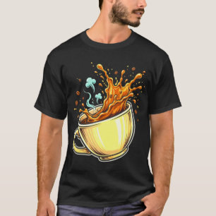 Grappige koffie noodtoestand, koffie liefhebber Ne T-shirt