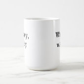 Grappige koffie- of theekop mok (Center)