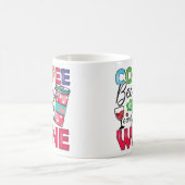 Grappige koffie omdat het te vroeg is voor wijn koffiemok (Center)