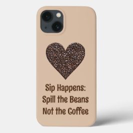Grappige Koffie Quote Telefoon Case