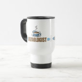 Grappige Koffie Reisbeker (Voorkant links)