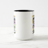 Grappige koffie sarcasme woordkunst  mok (Midden)