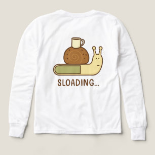 Grappige Koffie Slak Pun – Slow Loading