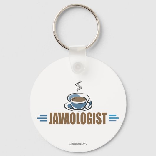 Grappige Koffie Sleutelhanger (Voorkant)