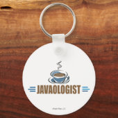 Grappige Koffie Sleutelhanger (Voorkant)