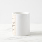 Grappige koffie stemmingschecklist mok – Ik ben ei (Center)