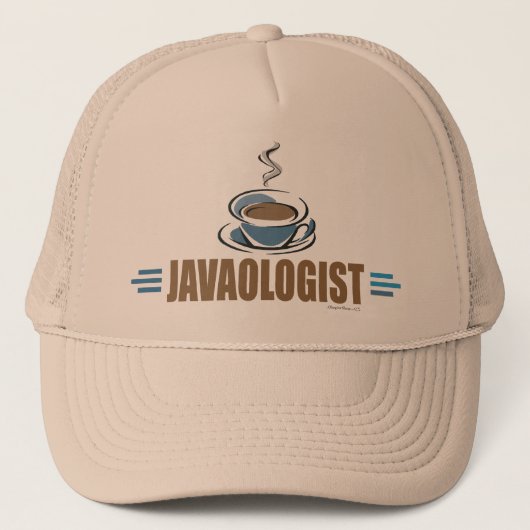 Grappige Koffie Trucker Pet (Voorkant)