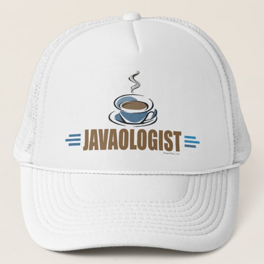 Grappige Koffie Trucker Pet (Voorkant)
