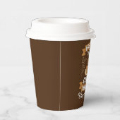 grappige koffiebar papieren bekers (Rechts)